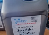 OLEJ SILN.SC 20W/30 SPECOL SELEKT 4,2 kg 